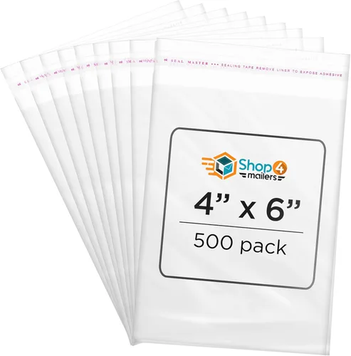 Miniatura 7 de Shop4Mailers Bolsas autoadhesivas resellables transparentes de celofán de 12 x 16 pulgadas para recuerdos de fiesta, golosinas, cestas de regalo
