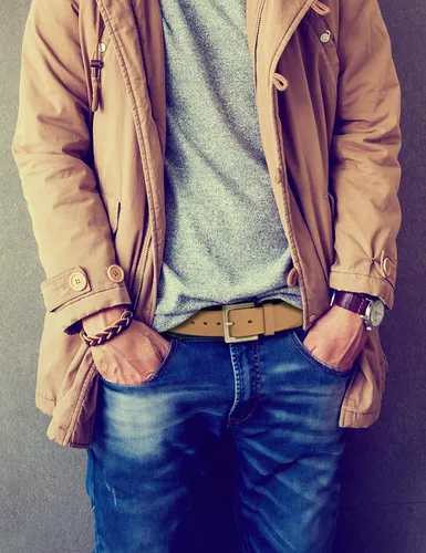 Miniatura 3 de Timberland - Cinturón de cuero para hombre (38mm 1.50 pulgadas)