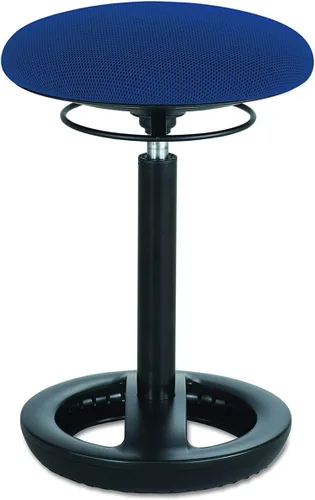 Miniatura 8 de Safco Twixt - Silla de asiento con movimiento activo, soporte ergonómico, altura ajustable, malla negra