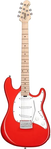 Miniatura 2 de Sterling by Music Man - Guitarra eléctrica de cuerpo sólido de 6 cuerdas, derecha, Fiesta Red (CT30SSS-FRD-M1)