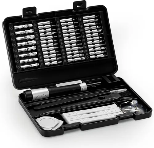 Juego de destornilladores magnéticos, juego de destornilladores de precisión de trinquete, juego de destornilladores compactos, destornilladores