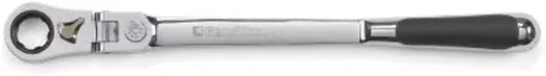 Miniatura 2 de GEARWRENCH - Llave de trinquete Pass-Thru XL con cabeza flexible de bloqueo de 1/4 pulgada, 72 dientes, 6-1/2" - 891400