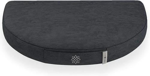 Mindful Modern Cojín de meditación de viaje | Cojines de suelo al aire libre para adultos | Elegante decoración al aire libre | Almohada portátil de