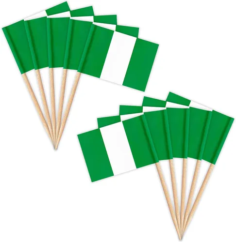 Miniatura 19 de ZXvZYT Banderas de palillos de dientes cubanos con bandera de Cuba, decoración pequeña para cupcakes de Cuba, decoración de frutas y cóctel
