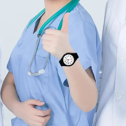 Miniatura 7 de PINDOWS Women Analog Quartz Wrist Watch with Silicone Strap for Young Women Students Easy Read Waterproof Unisex Luminous Dial
