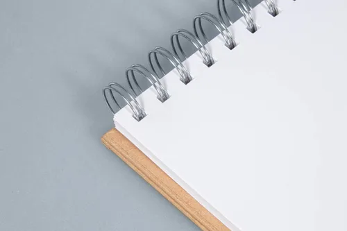 Miniatura 2 de Rayher 8160900 - Álbum de recortes en espiral con tapa dura, 30 hojas blancas, 8.3 x 11.8 in