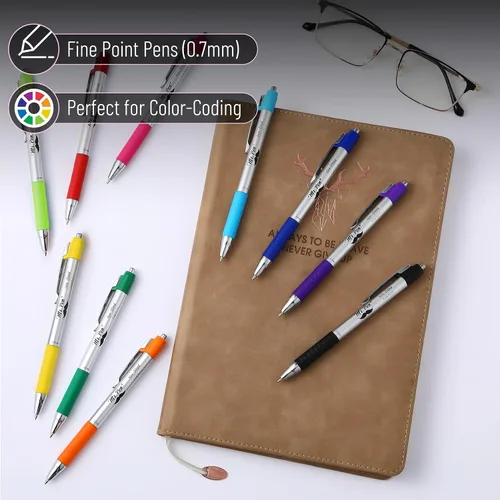 Miniatura 5 de Mr. Pen - Bolígrafos de la Biblia que no se traspasan, paquete de 10, bolígrafos de diario bíblico, bolígrafo colorido de la Biblia