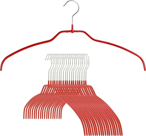 Miniatura 22 de Mawa by Reston Lloyd Silhouette - Percha de camisa antideslizante que ahorra espacio, estilo 42 pies, paquete de 180, color blanco
