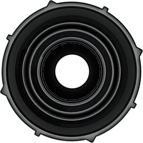 Miniatura 4 de Trampa P flexible para tubos de drenaje de 1-1/2 pulgadas (negro - 24 pulgadas de longitud) con conexiones ajustables para fregaderos de cocina