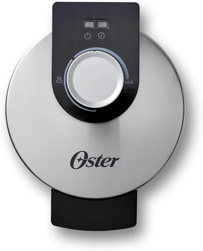 Oster® Máquina de gofres belga antiadherente, plancha de cerámica antiadherente para gofres Acero inoxidable