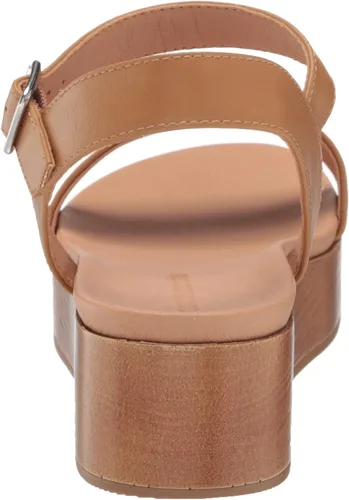 Miniatura 3 de Tienda Essentials Sandalias planas de dos bandas para mujer