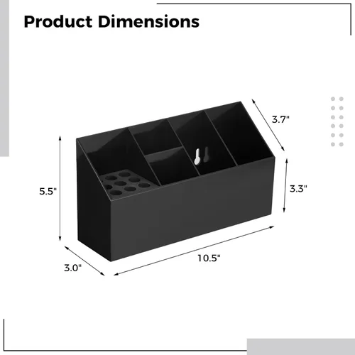 Miniatura 2 de Caja de almacenamiento grande para tijeras, soporte para tijeras para peluquería, soporte de corte para peluquería, peines profesionales