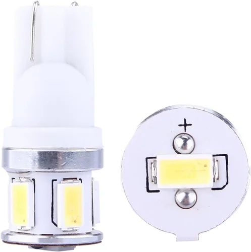 Miniatura 5 de Unidades Alla Lighting T10 Wedge 194 168 2825 W5W CANBU focos de luz LED sin errores, blanco brillante, alta potencia 5730 -SMD., Blanco