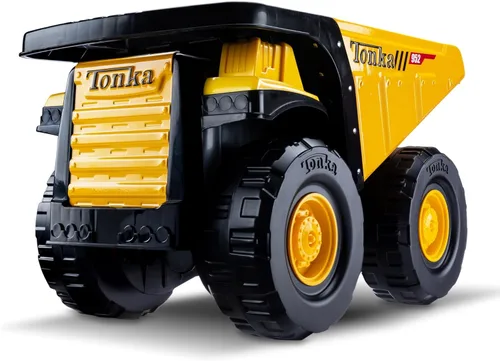 Miniatura 15 de Tonka Steel Classics Mighty Mezcladora de Cemento - Fabricada con Acero y Plástico Resistente, Camión de Construcción de Juguete Amarillo, Niños