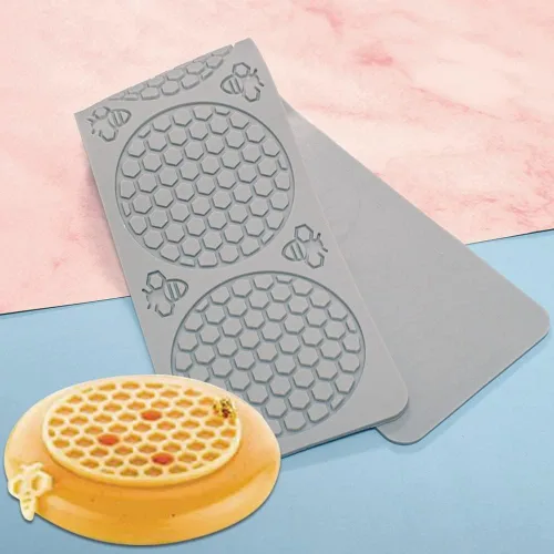 Miniatura 2 de Molde de silicona de 5 cavidades de abejorros de abejas para cocina, pasteles, cupcakes, decoración de silicona, molde de fondant, moldes