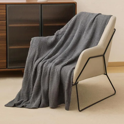 Miniatura 6 de Bearberry - Manta de forro polar súper suave y esponjosa para sofá, cama o sofá cama, manta cálida y acogedora para todas las estaciones