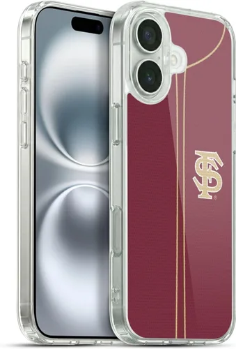 Miniatura 66 de Head Case Designs Funda de gel suave FSU Seminoles de la Universidad Estatal de Florida con licencia oficial compatible con Apple iPhone 13 Pro Max