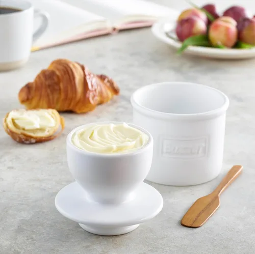 Miniatura 3 de Mantequera Butter Bell - The Original Butter Bell crock por L Tremain, un plato de mantequilla de cerámica francesa para encimera para mantequilla