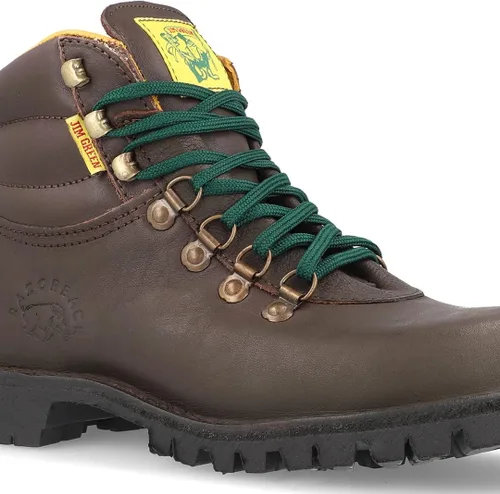 Miniatura 3 de Jim Green Botas Razorback para hombre, con cordones, resistentes al agua, de cuero de grano completo, botas de trabajo o senderismo