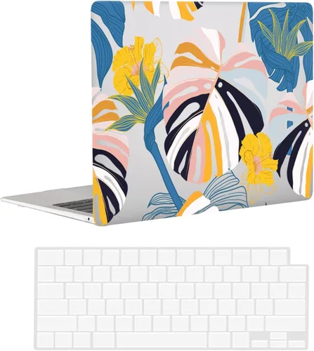 Miniatura 18 de Funda rígida compatible con MacBook Air de 15 pulgadas versión 2023 con chip M2 y pantalla de retina líquida de 15.3 pulgadas, funda protectora