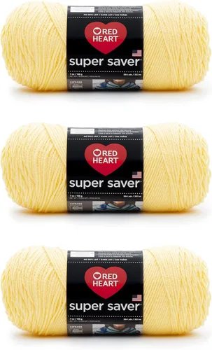 Miniatura 126 de Red Heart Hilo Super Saver, paquete de 3, estampado artístico, 3 unidades Estampado De Artista