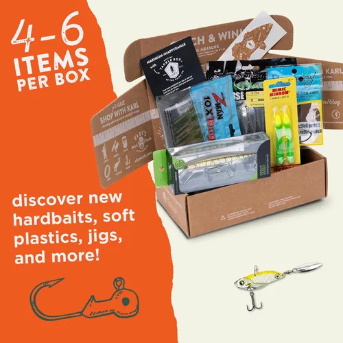 Miniatura 3 de Catch Co Caja de aparejos misteriosos WALLEYE Kit de pesca
