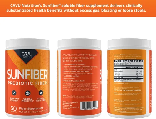 Miniatura 4 de Suplemento suave de fibra prebiótica Promueve una digestión cómoda y regularidad* Salud intestinal y de colon*