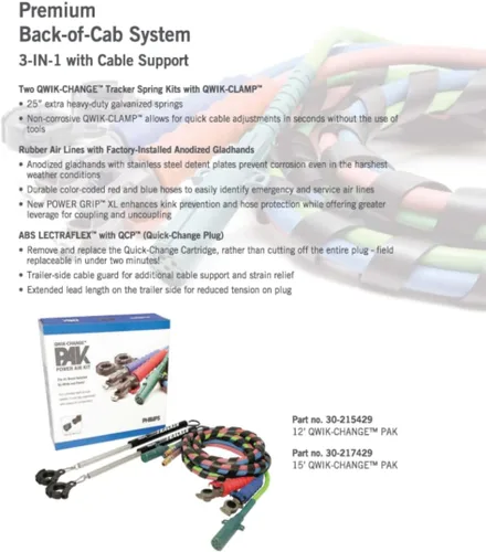 Miniatura 3 de Belgrade Parts & Service, Inc. Phillips 30-217429 QWIK-CHANGE - Kit de aire eléctrico (15 pies), original