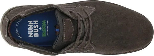 Miniatura 5 de Nunn Bush Otto - Botas Chukka de piel ligera y resistente al agua con puntera lisa para hombre