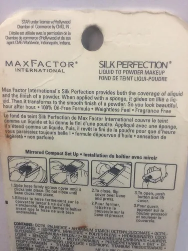 Miniatura 2 de Max Factor Fórmula original de bronce fresco de la base del maquillaje del líquido al polvo de la perfección de seda