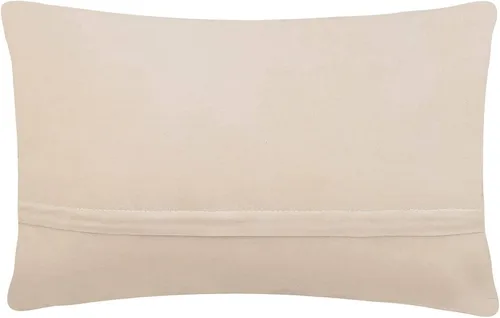 Miniatura 2 de Peking Handicraft 30TG638C12OB - Almohada de gancho con relleno de poliéster, lana y algodón (manos de corazón, 12 pulgadas de longitud)