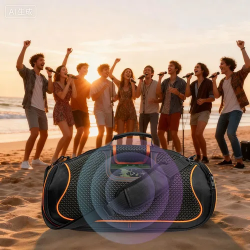 Miniatura 6 de Funda de transporte compatible con altavoz Bluetooth portátil JBL Boombox 4