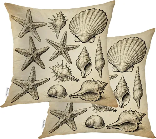 Miniatura 27 de Fundas de almohada con diseño de pinos y pájaros, bayas rojas, hojas de acebo, fondo beige, funda de cojín de mezcla digital, funda de almohada
