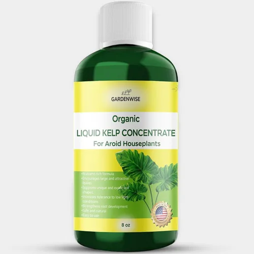 Miniatura 31 de GARDENWISE Fertilizante orgánico prémium de anturio de algas marinas – Alimento líquido para plantas de algas marinas – Potenciador de suelo rico