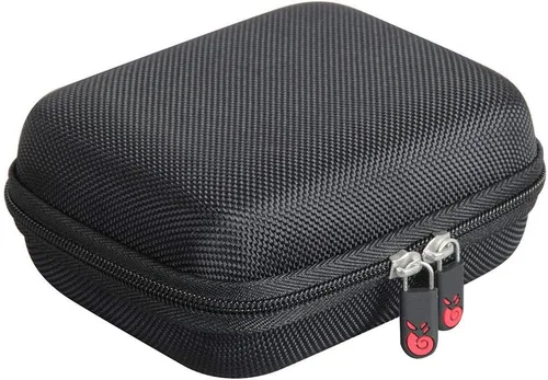 Miniatura 4 de Hermitshell Estuche de viaje duro para LEKATO 5.8 Sistema de guitarra inalámbrica Audio inalámbrico Receptor transmisor de guitarra eléctrica (negro)