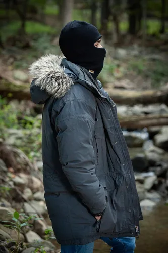 Miniatura 3 de Pasamontañas reflectante de seguridad con gorro de cremallera ajustable