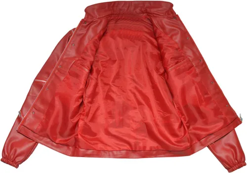 Miniatura 5 de Chaqueta Beat-It - Rojo - Piel sintética