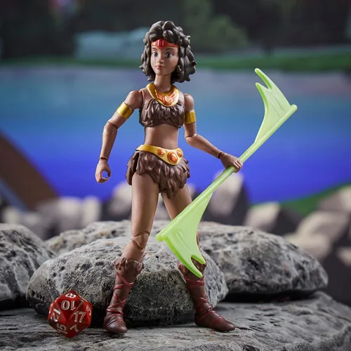 Miniatura 4 de Mazmorras y Dragones Clásicos de Dibujos Animados Figura de Acción Diana la Acróbata de 6 Pulgadas de Escala, Dibujo Animado D&D de los 80s, Incluye