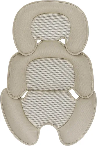 Cojín de apoyo para bebé recién nacido, inserto de malla 3D, forro transpirable compatible con cochecito, asiento de automóvil, silla alta, etc.