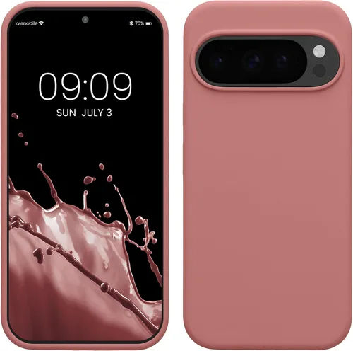 Miniatura 166 de kwmobile Funda Compatible con Google Pixel 6 Pro - Funda de Teléfono de Silicona TPU con Acabado Suave - Azul Caribe