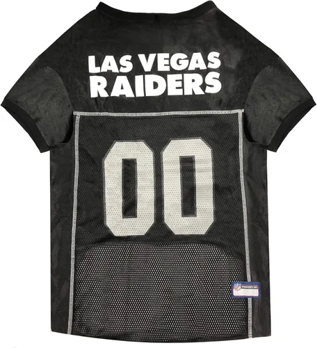 Miniatura 12 de Camiseta para perro de los New Orleans Saints, de la NFL, talla: L, el mejor atuendo de camiseta de fútbol americano para perros o gatos, con Santos