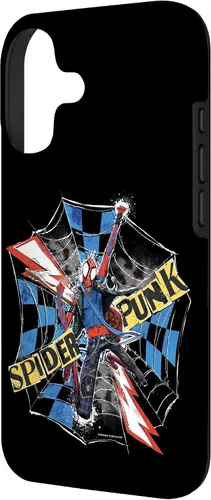 Miniatura 2 de Marvel Spider-Man: Across The Spider-Verse - Carcasa para iPhone 17, diseño de Spider-Punk