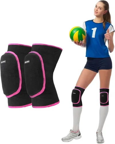 Miniatura 14 de EULANT Rodilleras para Niños Bailarines, Almohadilla Protectora de Rodilla Suave Antideslizante Transpirable, Soporte Elástico de Rodilla