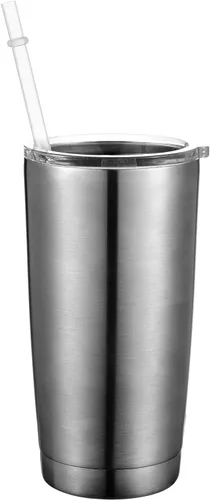 Miniatura 5 de Jovitec 50 popotes de plástico reutilizables para vasos, tarros de masón, batidos de leche, popotes reutilizables de plástico duro con cepillo