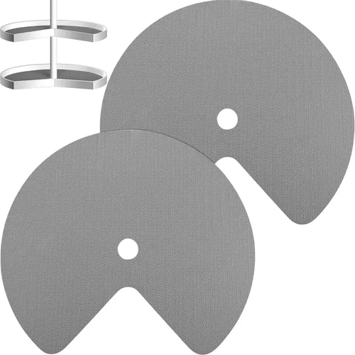 Miniatura 7 de Frienda Lazy Susan - 2 revestimientos para estantes, no adhesivos, antideslizantes para gabinetes de cocina, refrigerador, despensa, fregadero
