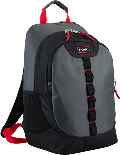 Miniatura 13 de FUEL Mochila de senderismo para mujeres y hombres, Terra Sport, viajes, universidad, gimnasio, trabajo con funda para laptop, Bungee, 18 pulgadas