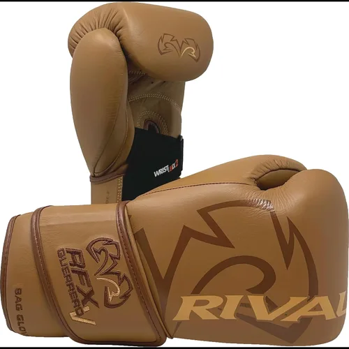 Miniatura 7 de Guantes de boxeo RIVAL RFX-Guerrero-V para bolsa de entrenamiento, con relleno de espuma multicapa (HDEF), cuero premium, sistema Wrist Lock 2