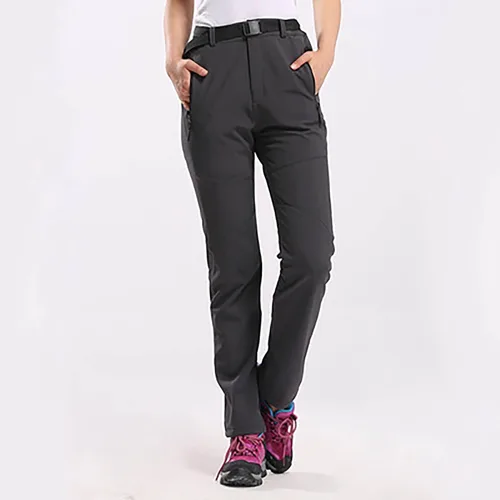 Miniatura 2 de Womens Cargo Pants High Waisted Long Leg Solid Water Proof Hiking Trousers Windproof Outdoor Pant with Pockets