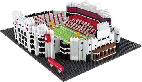Miniatura 11 de FOCO NCAA Unisex NCAA College 3D BRXLZ Puzzle Team Football Stadium