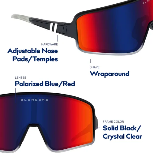 Miniatura 79 de Blenders Eyewear Eclipse X2 - Gafas de sol polarizadas - Lente envolvente - 100% protección UV - Para hombres y mujeres